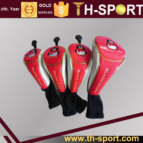 Headcovers golff pris ffatri ar gyfer Pennaeth Clwb pren