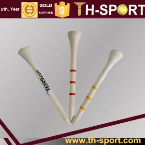 Mae Wood pêl golff 83 mm Tees ategolion golff pren