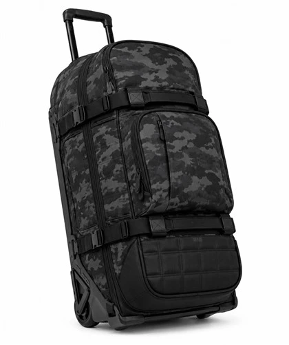 Duffel Rholer Teithio Du Camo