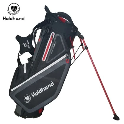 Bagiau Teithio Golff Logo Personol Premiwm - Lledr Gwrth-ddŵr a Dyletswydd Trwm