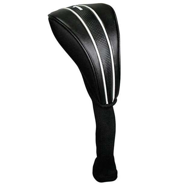 Golff gyrrwr Headcover pren ar gyfer chwaraeon clwb golff
