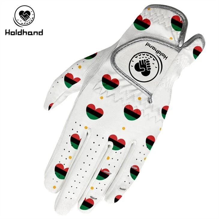 Menig Golff Cyffyrddol Meddal sy'n Gwerthu Gorau Menig Cabretta Cyffyrddol Meddal Logo Custom OEM