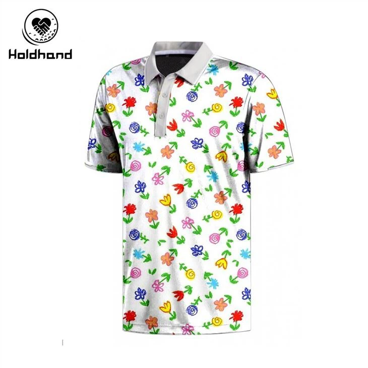 Men's Polo Shirts With Personalized Patterns Made Of Cotton/polyester